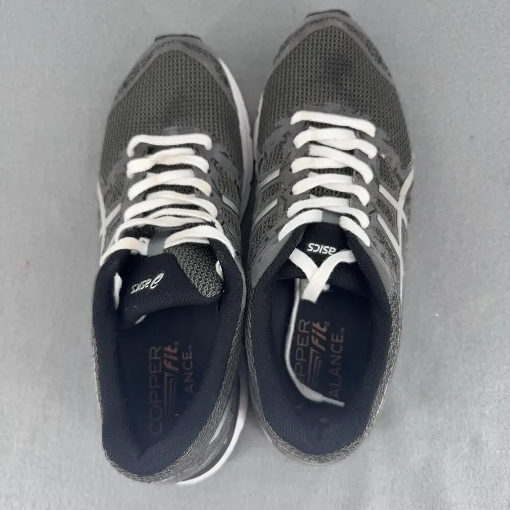 ASICS Gel-Excite 4 Running Shoes Mens 12 Gray Black Road Sneakers T6E3N
